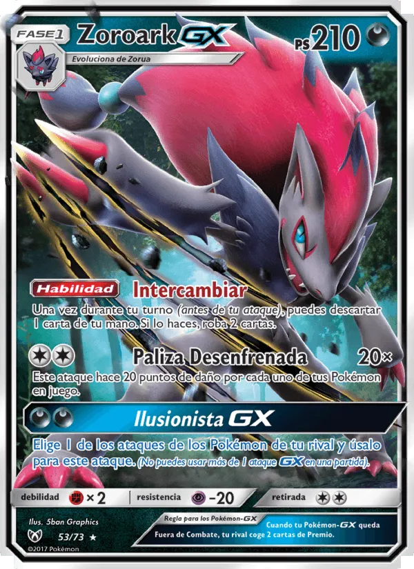 Zoroark GX · Leyendas Luminosas 53/73
