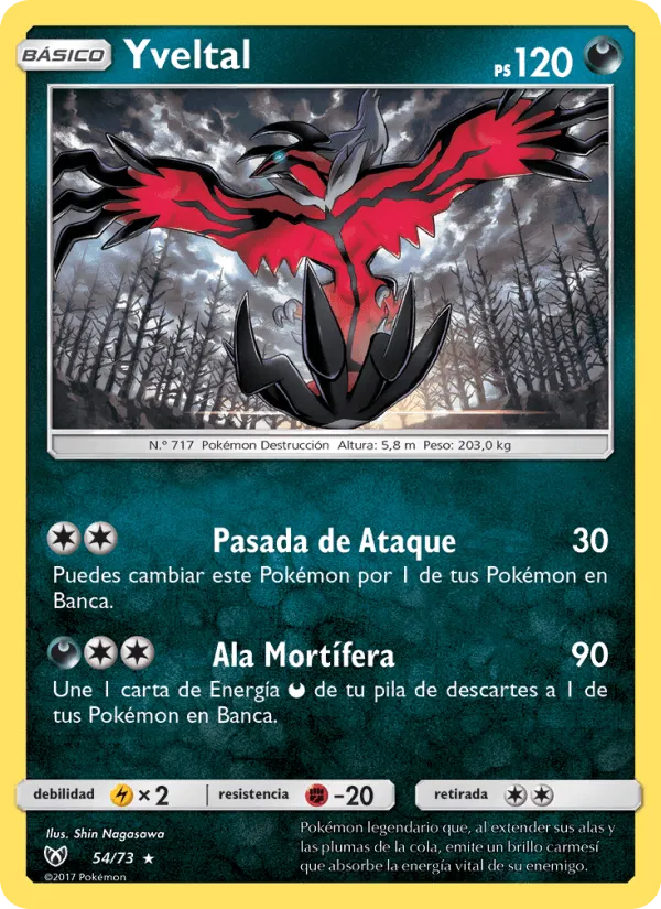 Yveltal · Leyendas Luminosas 54/73