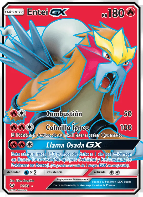 Entei GX · Leyendas Luminosas 71/73