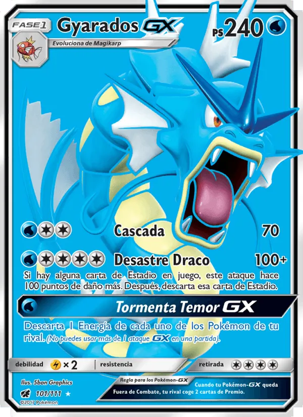 Gyarados GX · Invasión Carmesí 101/111