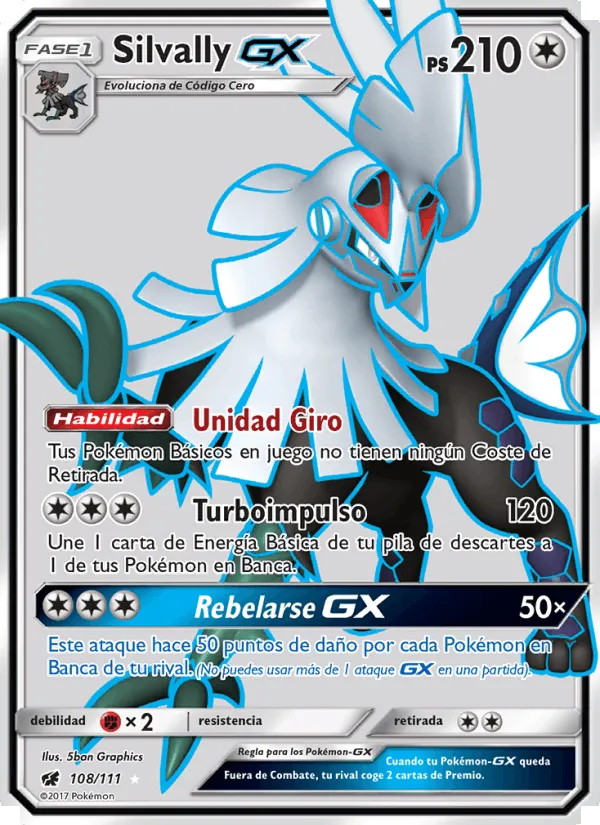 Silvally GX · Invasión Carmesí 108/111