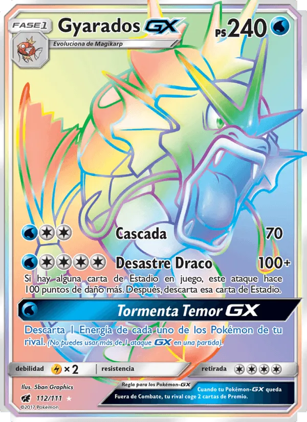 Gyarados GX · Invasión Carmesí 112/111