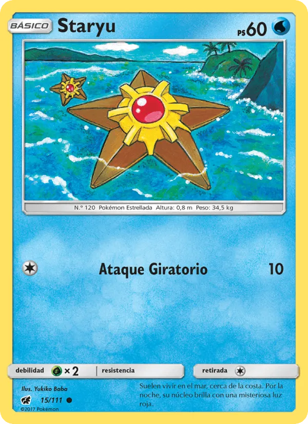 Staryu · Invasión Carmesí 15/111