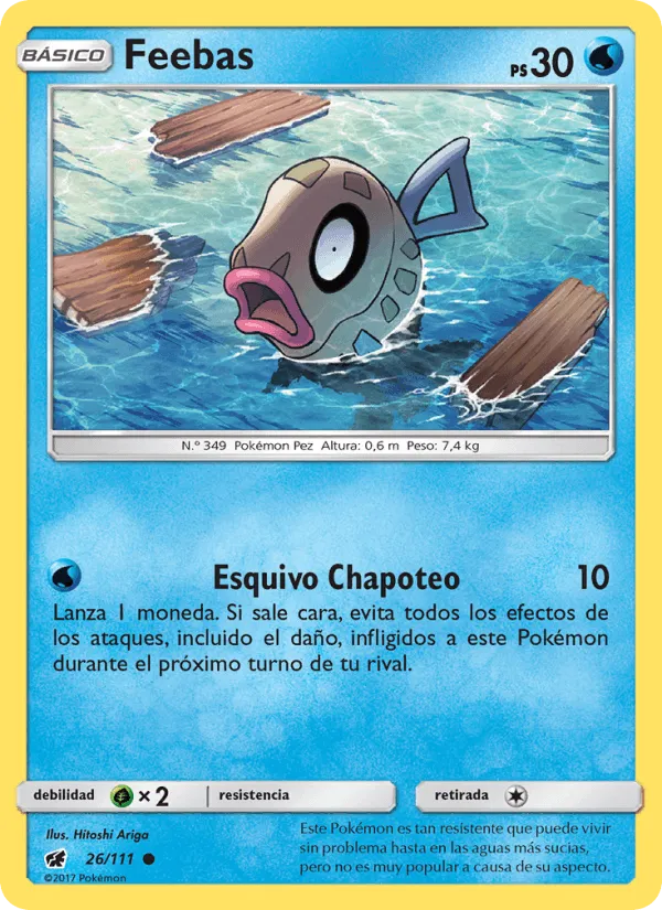 Feebas · Invasión Carmesí 26/111
