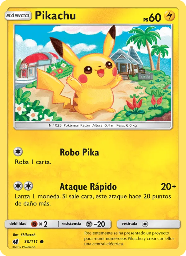 Pikachu · Invasión Carmesí 30/111