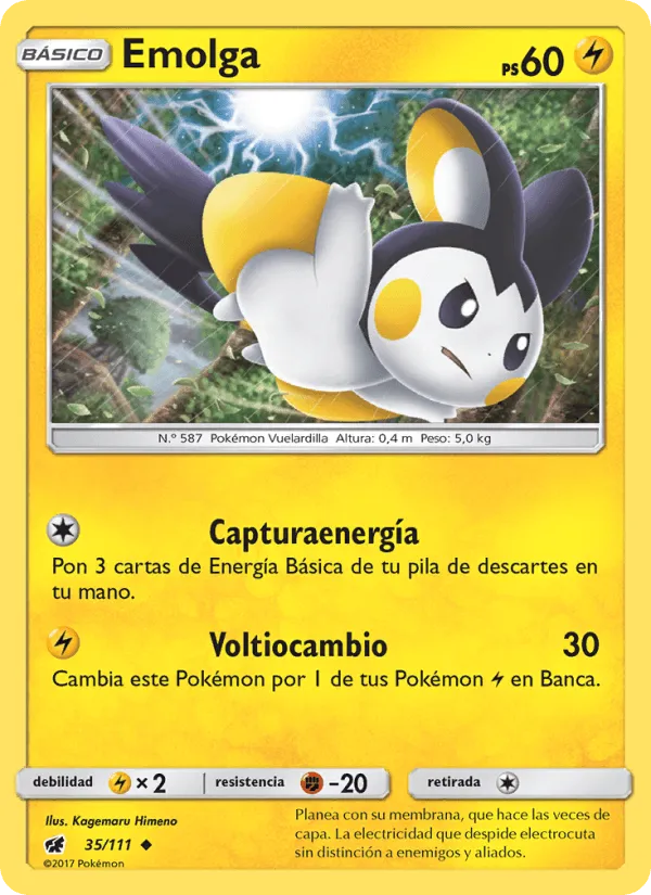 Emolga · Invasión Carmesí 35/111