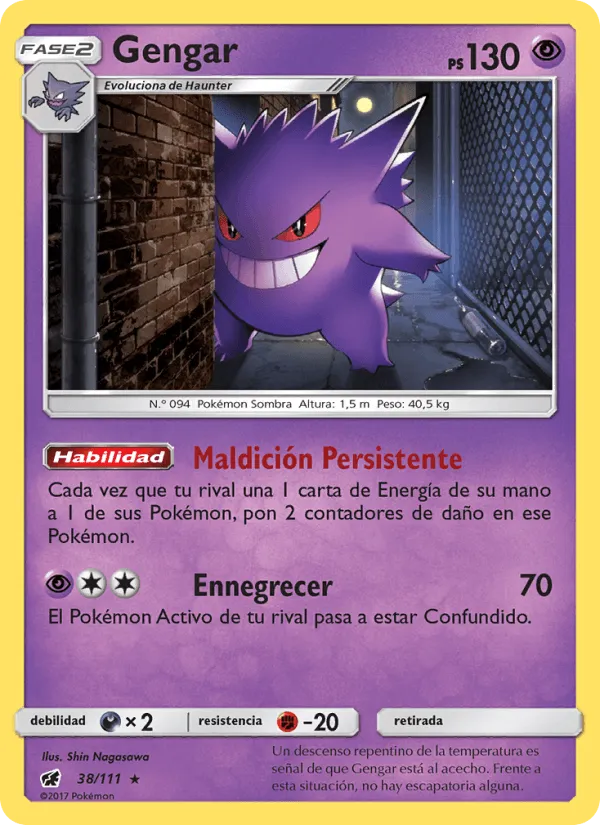 Gengar · Invasión Carmesí 38/111