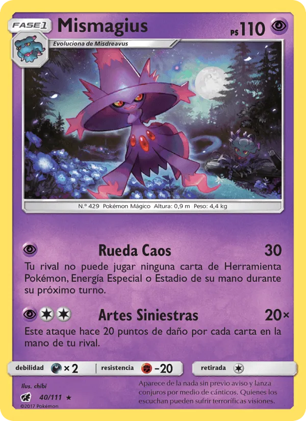 Mismagius · Invasión Carmesí 40/111