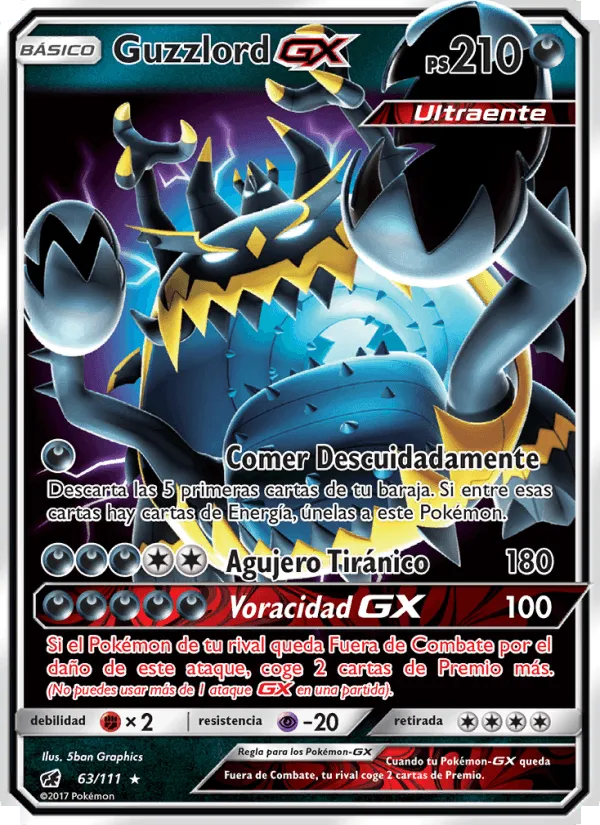 Guzzlord GX · Invasión Carmesí 63/111
