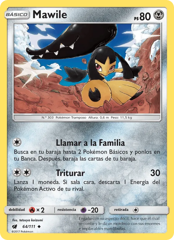 Mawile · Invasión Carmesí 64/111