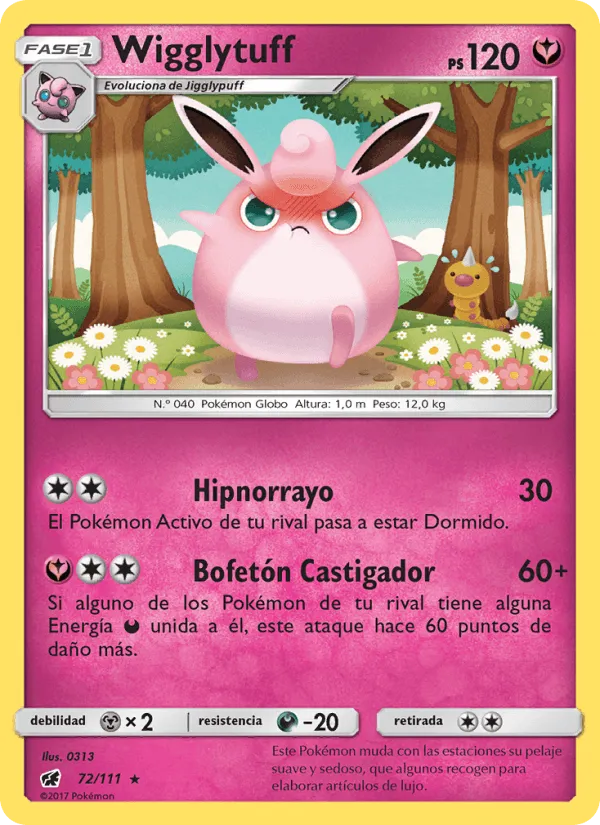 Wigglytuff · Invasión Carmesí 72/111