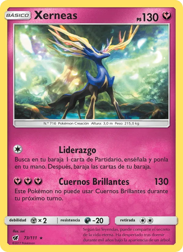 Xerneas · Invasión Carmesí 73/111