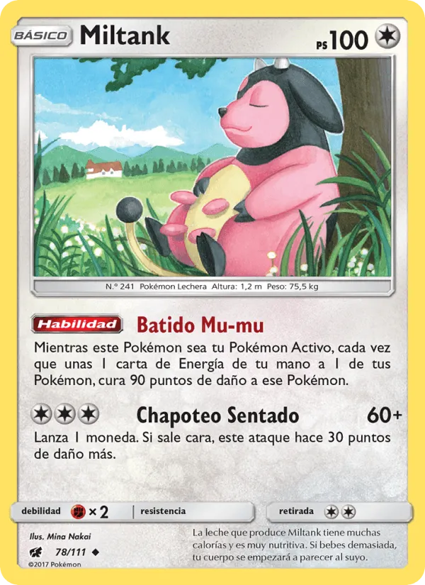 Miltank · Invasión Carmesí 78/111