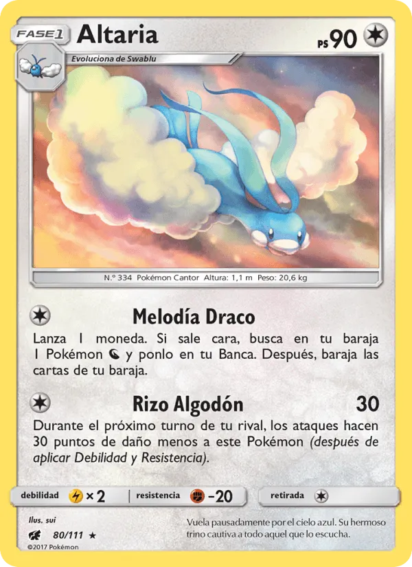Altaria · Invasión Carmesí 80/111