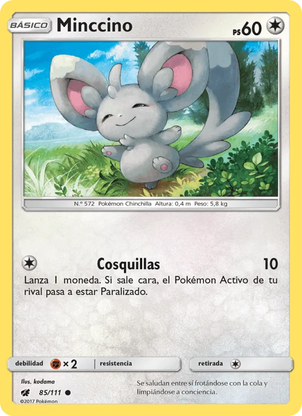 Minccino · Invasión Carmesí 85/111