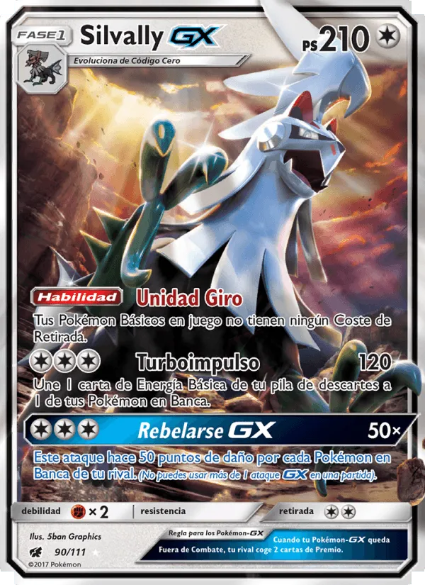Silvally GX · Invasión Carmesí 90/111