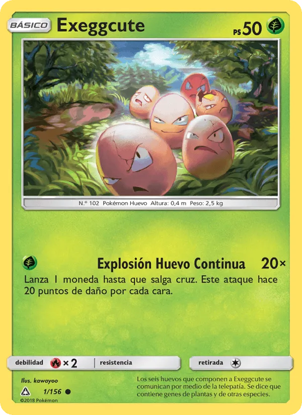 Exeggcute · Ultraprisma 1/156