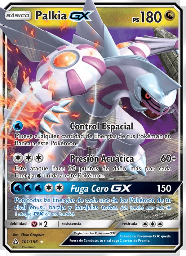 Palkia GX · Ultraprisma 101/156