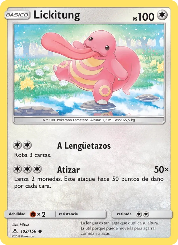 Lickitung · Ultraprisma 102/156