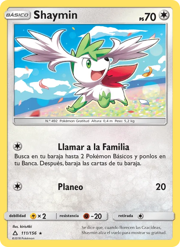 Shaymin · Ultraprisma 111/156