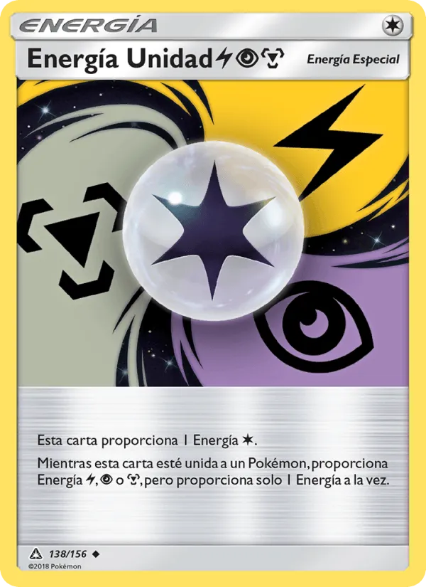 Energía Unidad LightningPsychicMetal · Ultraprisma 138/156