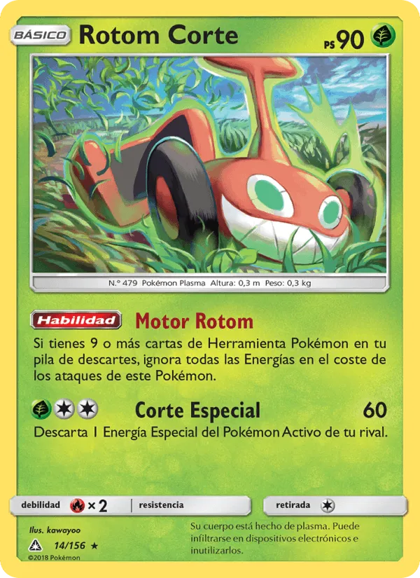 Rotom Corte · Ultraprisma 14/156