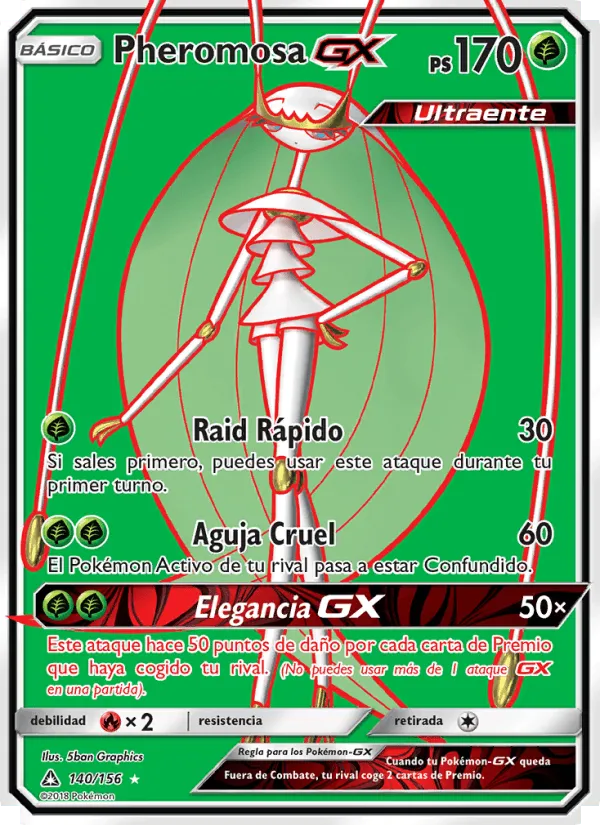Pheromosa GX · Ultraprisma 140/156