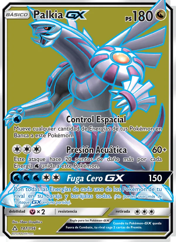 Palkia GX · Ultraprisma 147/156