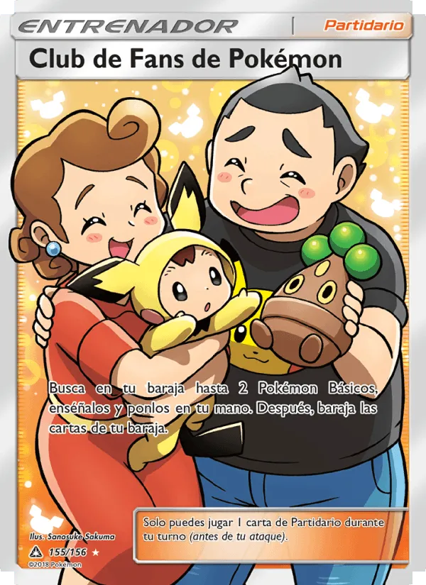 Club de Fans de Pokémon · Ultraprisma 155/156