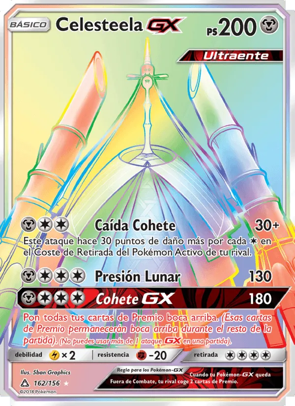 Celesteela GX · Ultraprisma 162/156
