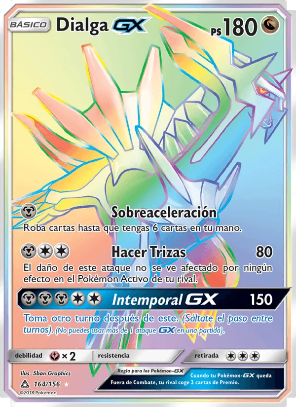 Dialga GX · Ultraprisma 164/156