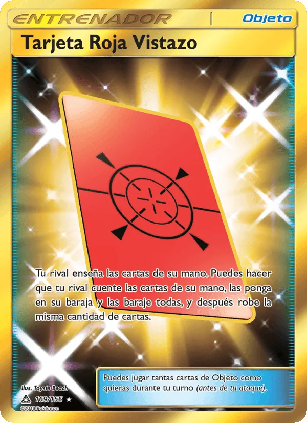 Tarjeta Roja Vistazo · Ultraprisma 169/156