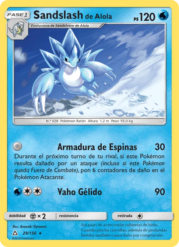 Sandslash de Alola · Ultraprisma 29/156