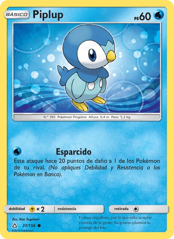 Piplup · Ultraprisma 31/156