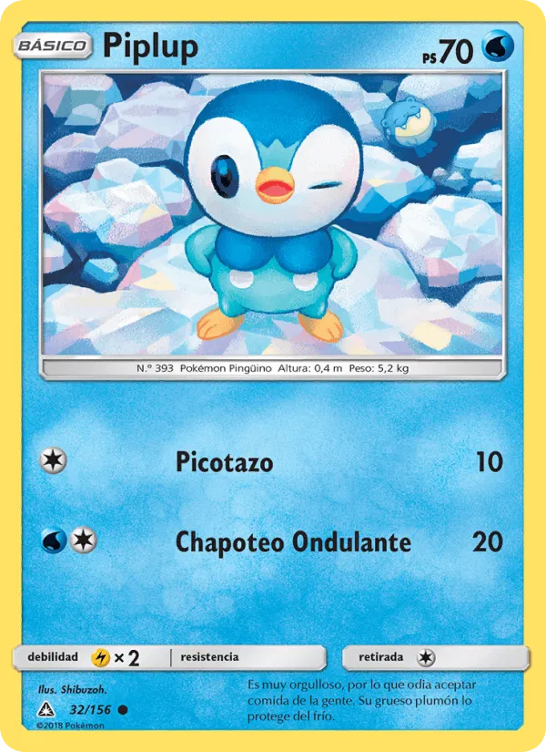Piplup · Ultraprisma 32/156