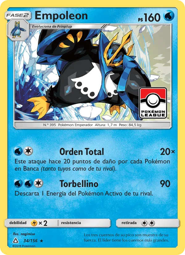 Empoleon · Ultraprisma 34/156