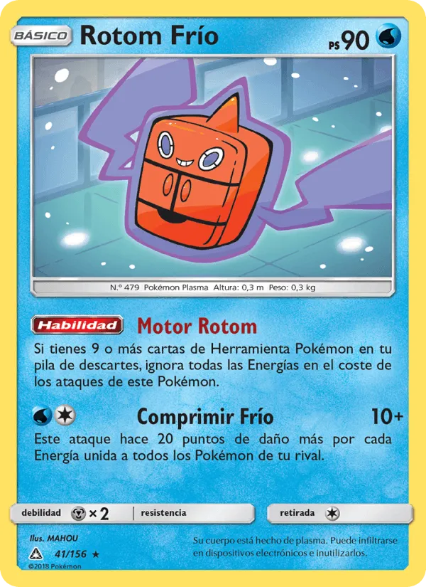 Rotom Frío · Ultraprisma 41/156