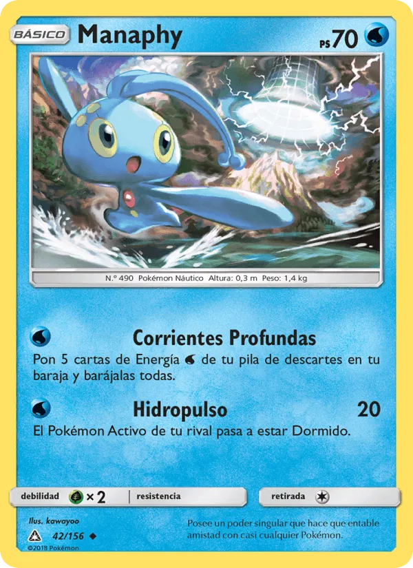 Manaphy · Ultraprisma 42/156