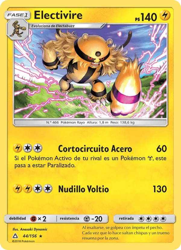 Electivire · Ultraprisma 44/156