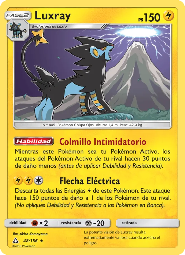 Luxray · Ultraprisma 48/156