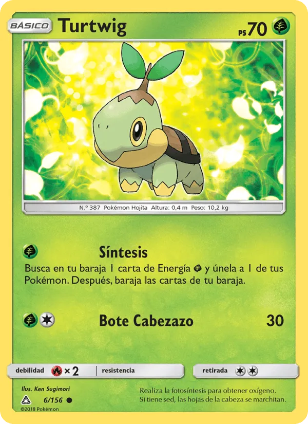 Turtwig · Ultraprisma 6/156