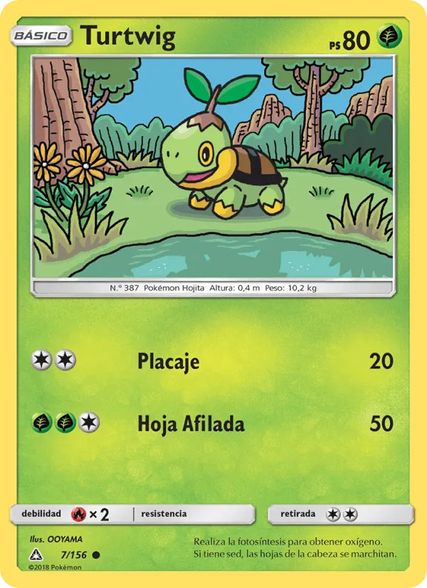 Turtwig · Ultraprisma 7/156