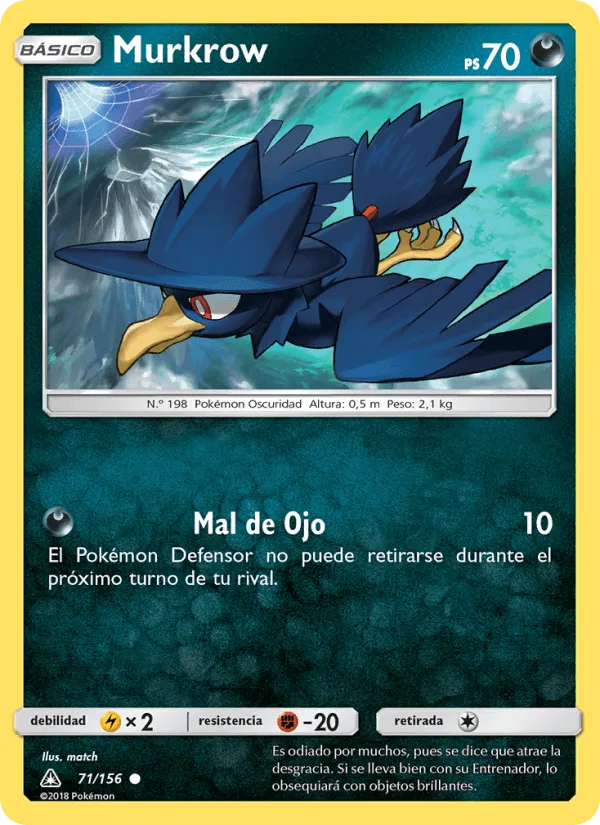 Murkrow · Ultraprisma 71/156