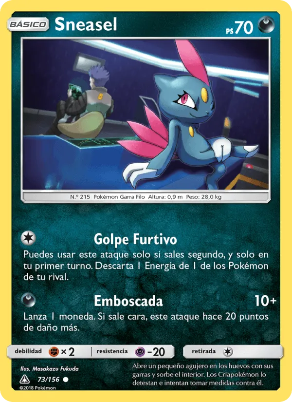 Sneasel · Ultraprisma 73/156