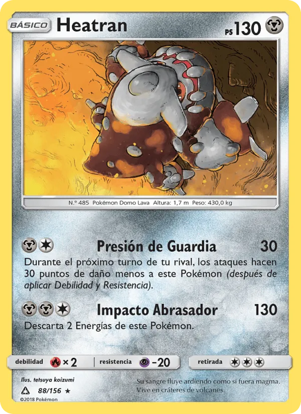 Heatran · Ultraprisma 88/156