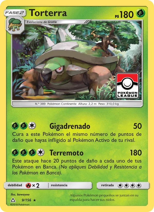 Torterra · Ultraprisma 9/156
