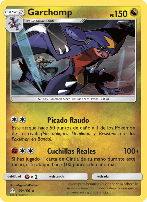 Garchomp · Ultraprisma 99/156