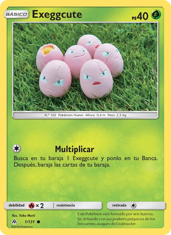 Exeggcute · Luz Prohibida 1/131