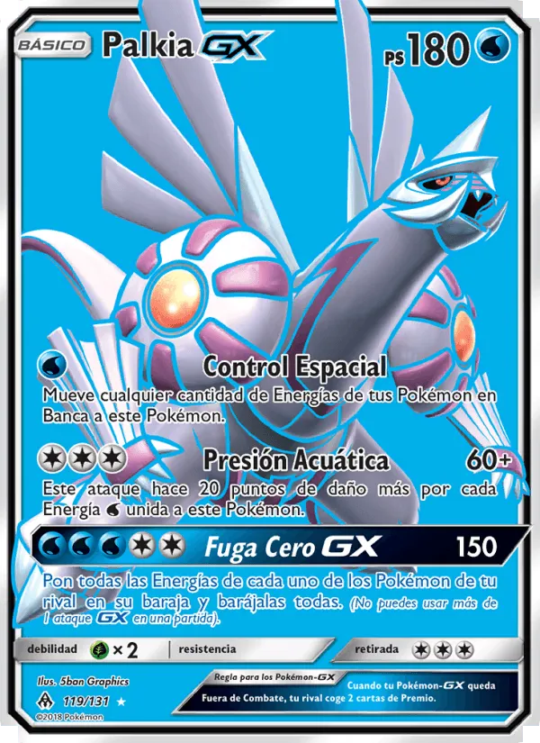 Palkia GX · Luz Prohibida 119/131