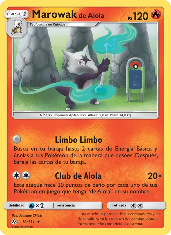 Marowak de Alola · Luz Prohibida 12/131